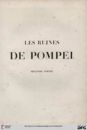 Band 2: Les ruines de Pompei