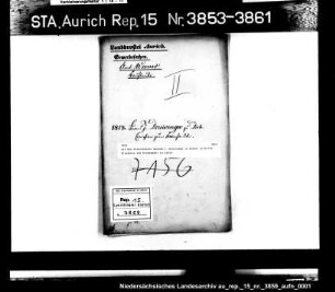 Die dem Dienstknecht Berend J. Druivenga in Weener erteilte Erlaubnis zum Kramhandel in Diele