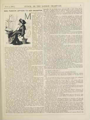 Mrs. Punch's letters to her daughter