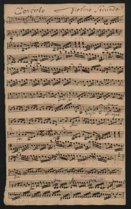 Violino secundo