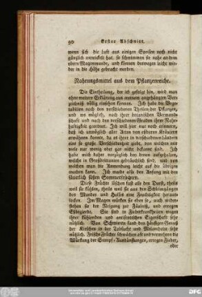 Nahrungsmittel aus dem Pflanzenreiche.