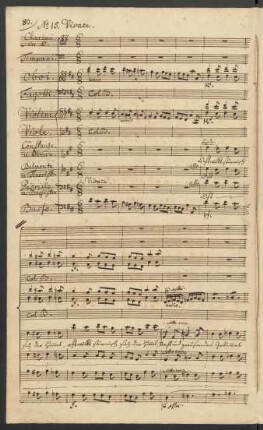 No. 15. [Soli und Chor:] Oft wölkt stürmisch sich der Himmel