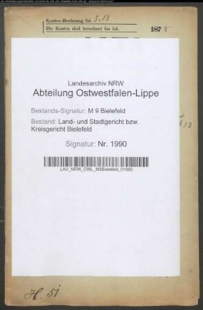 Sonstige: Horstkotte, Heinrich; Sonstige: Horstkotte, Anna Caroline, geb. Otting: