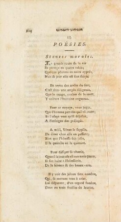 13. Poésies