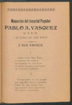 Á sus amigos