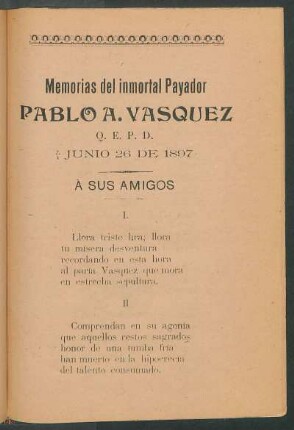 Á sus amigos