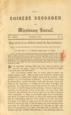 No. 3. March, 1892