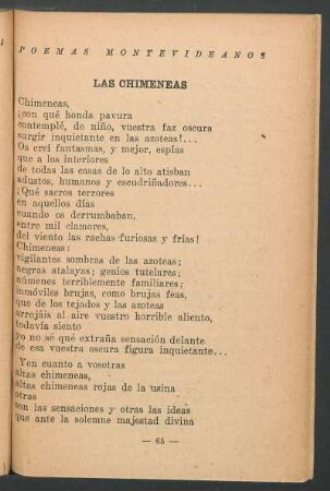 Las chimeneas