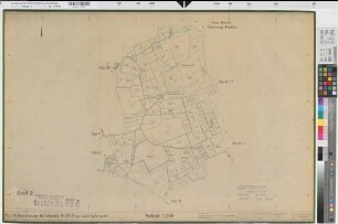 Walstedde (Drensteinfurt), Flurbereinigung Walstedde, Bl. 9 Schätzungskarte Flur 9