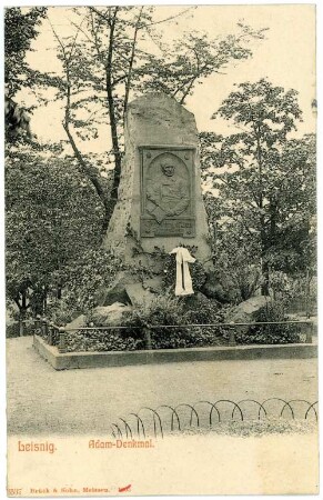 Leisnig. Adam - Denkmal