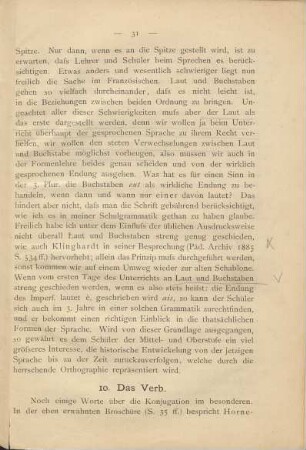 10. Das Verb