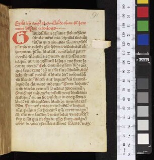 Epistula de transitu S. Hieronymi (ep. 18)