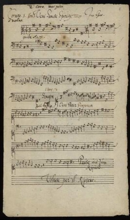 2. Coro: Cornetto ô Violino