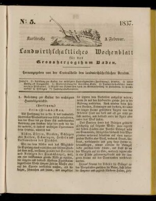 No 5. 1837. 3. Februar