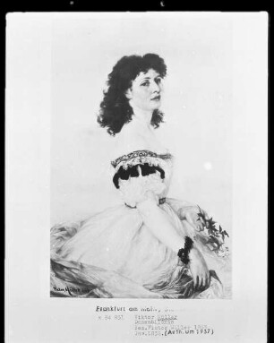 Bildnis der Berta von Radowitz als junges Mädchen