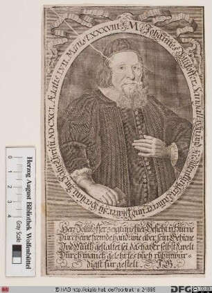 Bildnis Johann Zollikofer