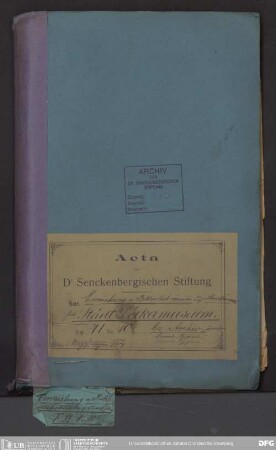 Räumlichkeiten der Bibliothek