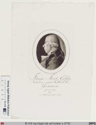 Bildnis Johann Jacob Gillig