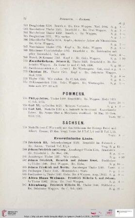 Pommern (Nr. 775 - 777)