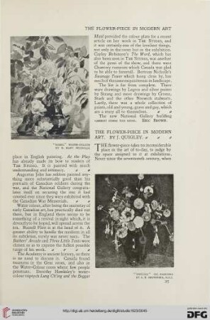 85: The flower-piece in modern art