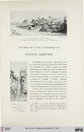 4. Pér. 1.1909: Gustave Leheutre : peintres-graveurs contemporains