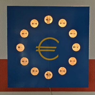 Europazeichen mit Radiometern