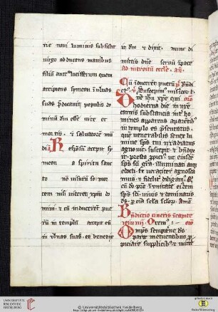 XXV. Benedictio cineris in capite ieiuniii