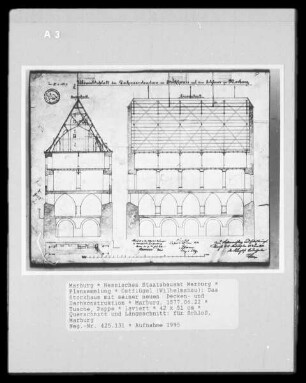 Ostflügel (Wilhelmsbau): Das Stockhaus mit seiner neuen Decken- und Dachkonstruktion