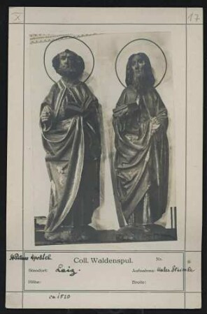 St. Petrus und Paulus, ca. 1520 Standort: Laiz (Pfarrkirche)