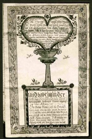 Taufbrief 1803