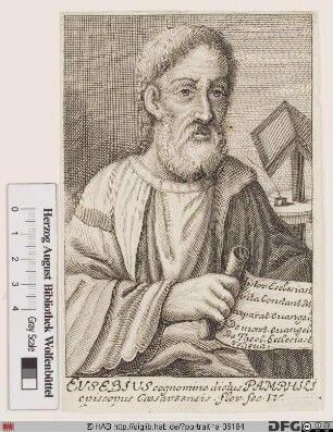Bildnis Eusebios von Caesarea