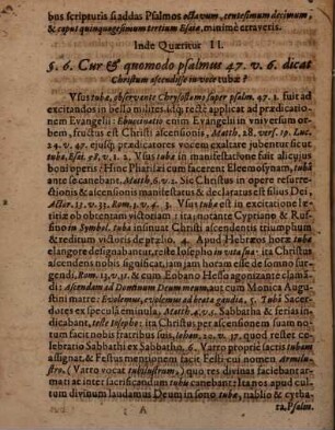In regium triumphum sive ascensionem Domini Nostri Jesu Christi meditatio theologica per quaestionum hendecada