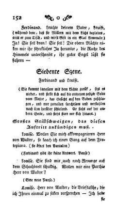 Siebente Szene. Ferdinand und Louise