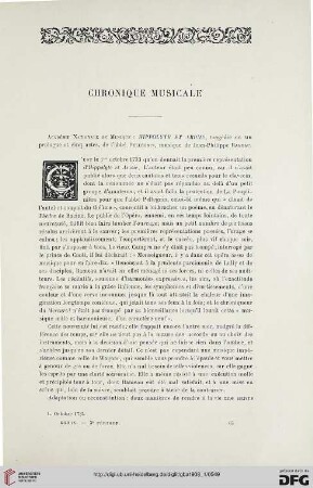 3. Pér. 39.1908: Chronique musicale