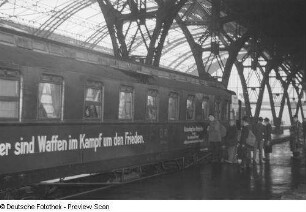 Blick auf den Waggon
