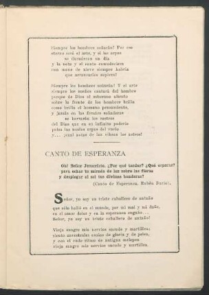 Canto de Esperanza