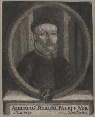 Bildnis des Albertus Scheurl