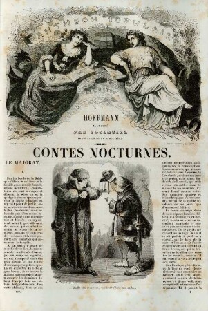 ConNoc: Contes nocturnes : [Le majorat, Ignace Denner u.a.]