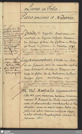 Poetes anciens et Modernes