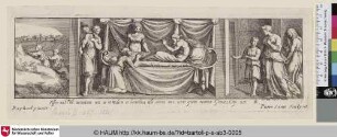 Affer mihi de venatione tua ut comedam et benedicat tibi anima mea ante quam moriar. Genesis Cap. 27 [Isaak segnet Jakob]