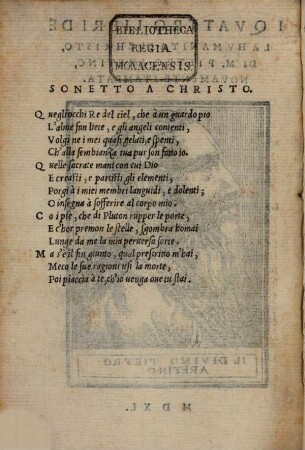 I quattro libri de la humanita di Christo