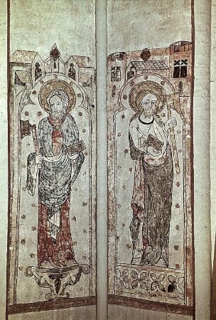 Die Apostel Matthias und Jacobus minor (?)