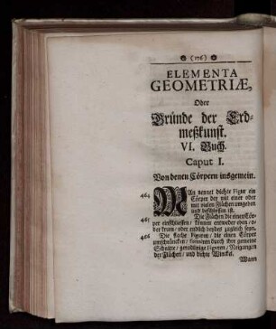 VI. Buch. Von denen Cörpern insgemein.