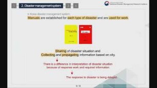 Establishment of Integrated Disaster Response System through the Analysis of Disaster Response Work