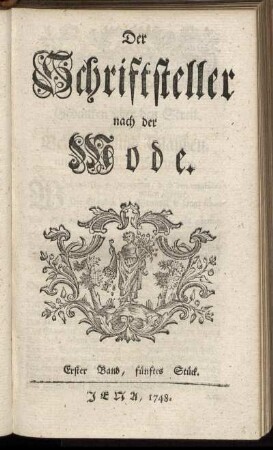 fünftes Stück. 1748.