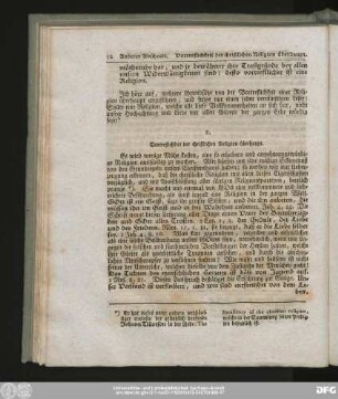 2. Vortreflichkeit der christlichen Religion überhaupt.