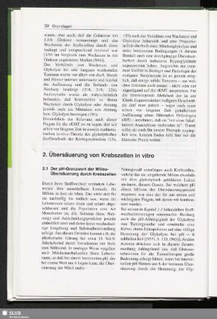 2. Übersäuerung von Krebszellen in vitro