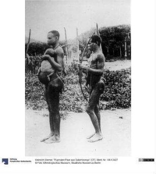 "Pygmäen-Paar aus Salambongo" (OT)