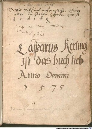 Tractatus de musica - BSB Clm 30063