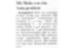 Mit Mofa vor ein Auto gestürzt
